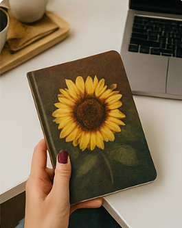 Marble pattern notebook