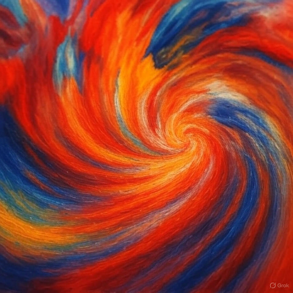 Abstract notebook designs